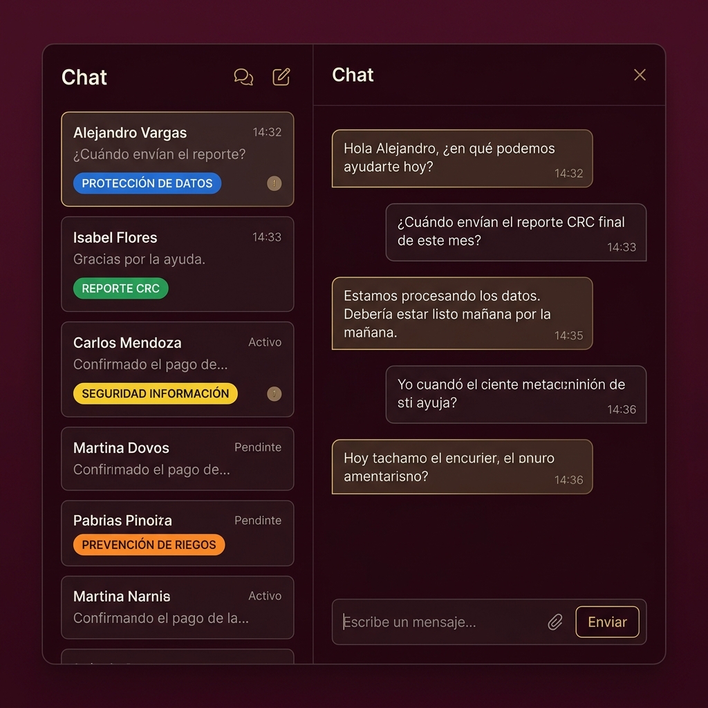 Canal de Soporte — Chat y Tickets